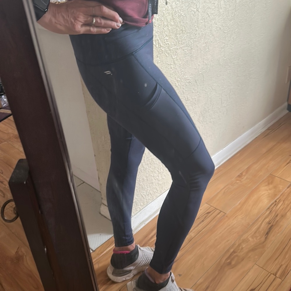 Fabletics Navy Power Hold Compression Leggings , … - image 4